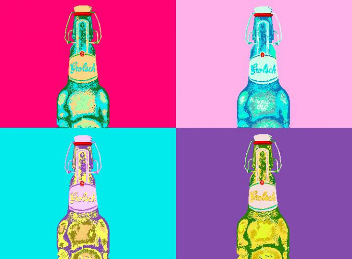 Grolsch: Paint (Andy Warhol Art)
