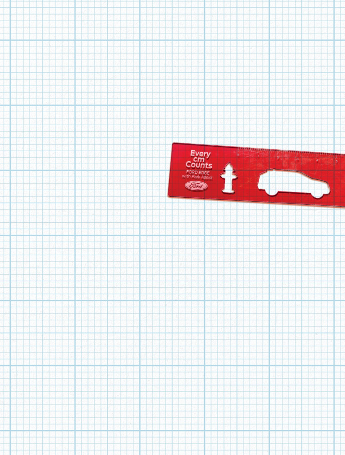 Ford Edge: Fire Hydrant Ruler