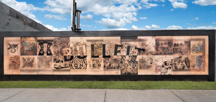Bulleit: Frontier Works-32 foot tattoo