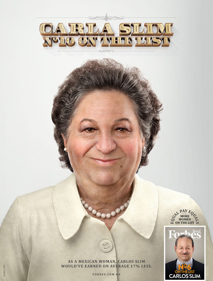 Forbes Brazil: Equal Pay Billionaire (Carla Slim)