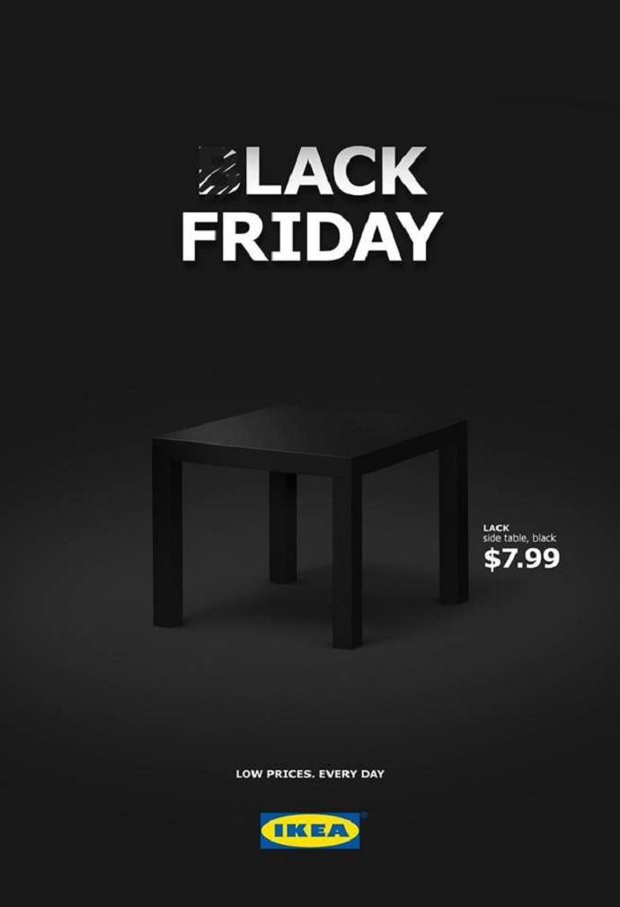 IKEA: Lack Friday