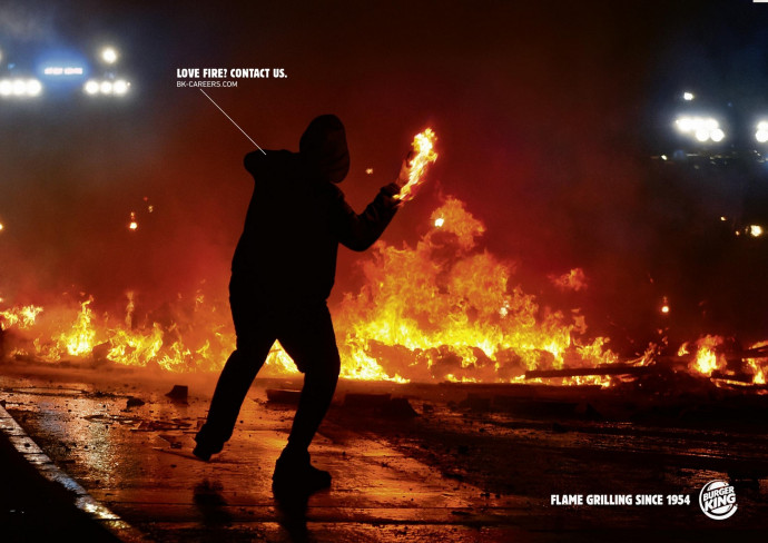 Burger King: Love Fire, 1