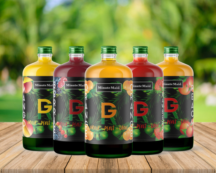 Minute Maid: GR Bottle, 1