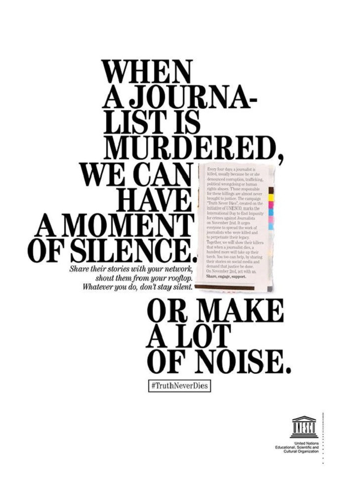 UNESCO: #TruthNeverDies, 3