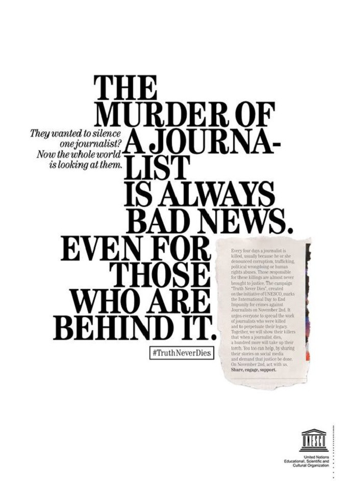 UNESCO: #TruthNeverDies, 4
