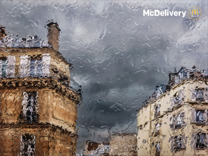 McDonald's McDelivery: Rain, 1