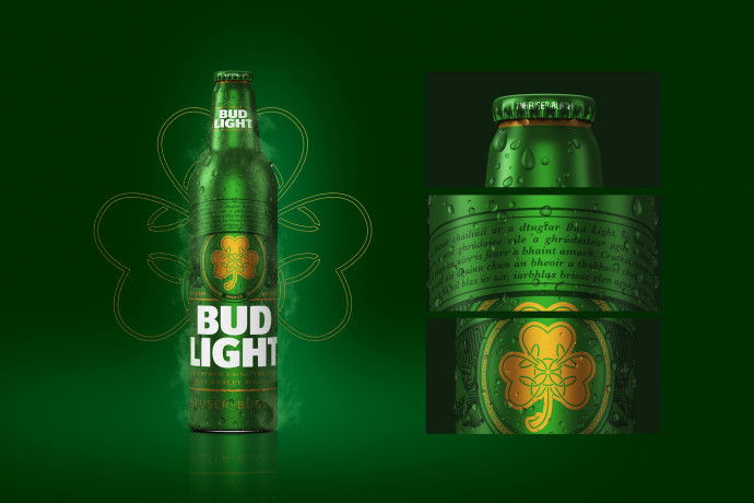 Bud Light: Authentic. Irish. Bud Light?