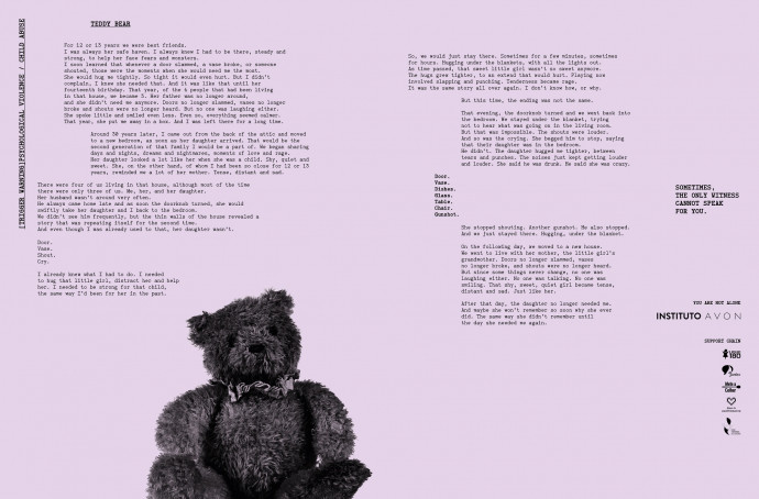 Avon Institute: Teddy Bear