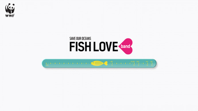 Ad of the Day | WWF: Fish Love Band