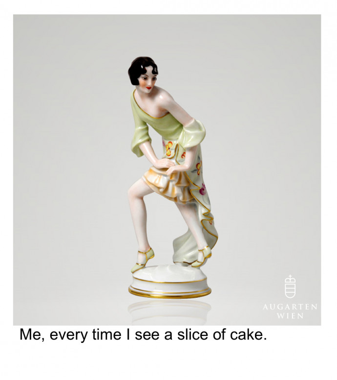 Augarten Porzellan: Porcelain Memes (Cake)