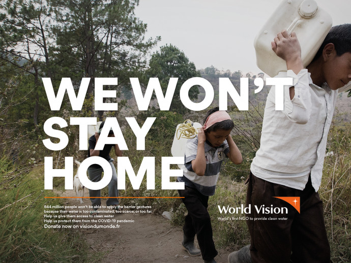 World Vision: We Won't Stay Home, 3