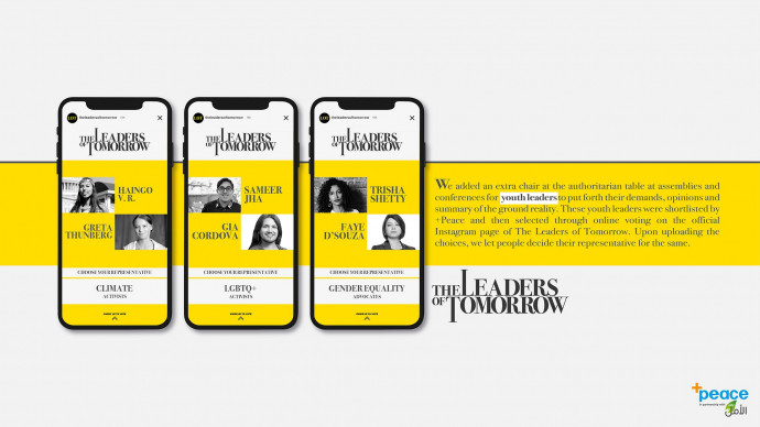 +Peace: The Leaders of Tomorrow, 3