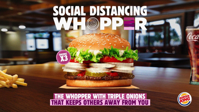 Burger King: Social Distancing Whopper