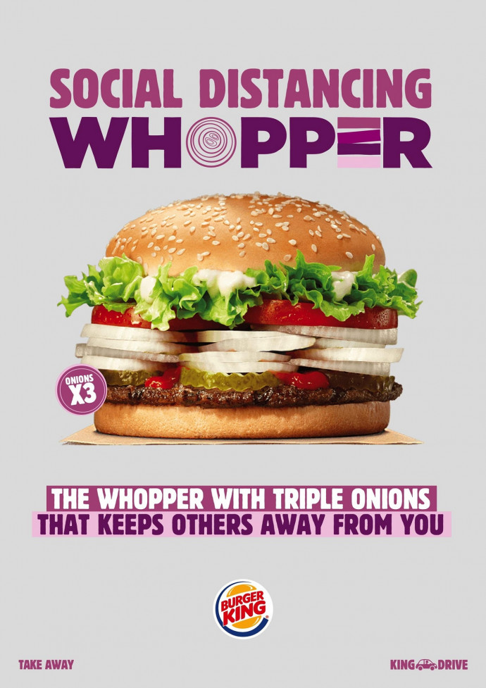 Burger King: Social Distancing Whopper