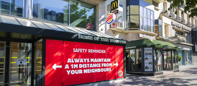 Burger King: Safety Reminder