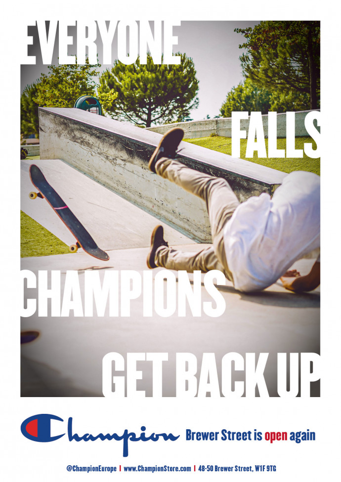 Champion: Everyone Falls. Champions Get Back Up, 6