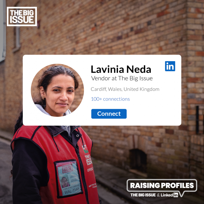 The Big Issue: Raising Profiles (Lavinia)