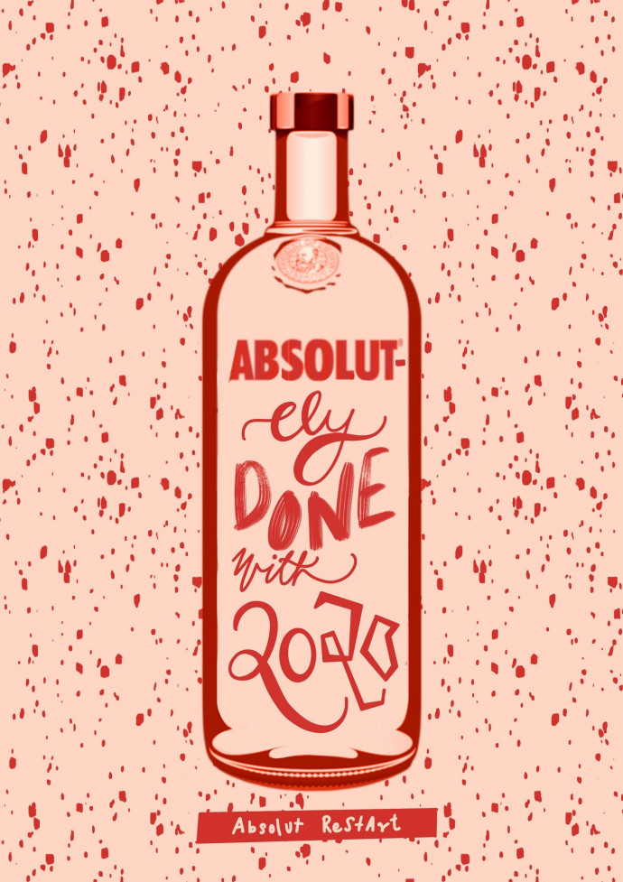 Absolut: Pour one for 2021