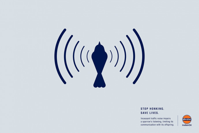 IndianOil: Stop Honking (Sparrow)