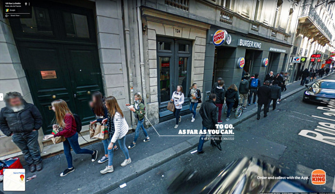 Burger King: To Go. As Far as You Can, Paris