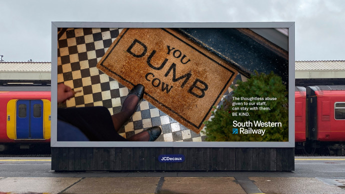 South Western Railway: Abuse Stays with Our Staff (Doormat)