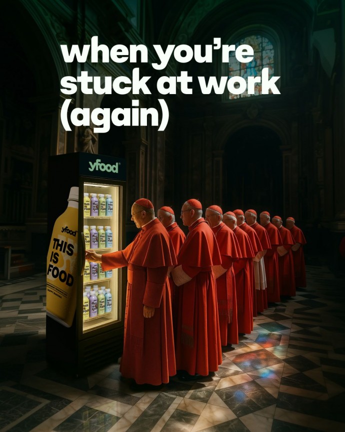 Yfood: When You're Stuck at Work (Again)