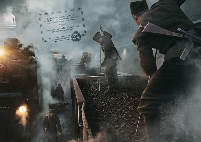UNHCR: Coal train