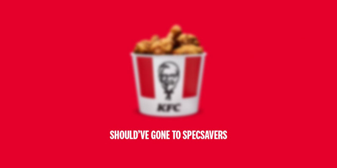 KFC: Should've Gone to Specsavers