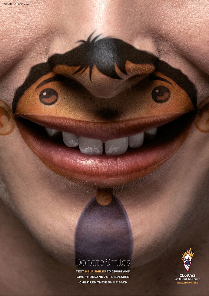 Clowns Without Borders: Donate smiles, 1