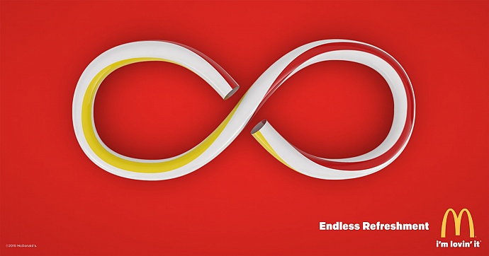 McDonald's: Infinity straw