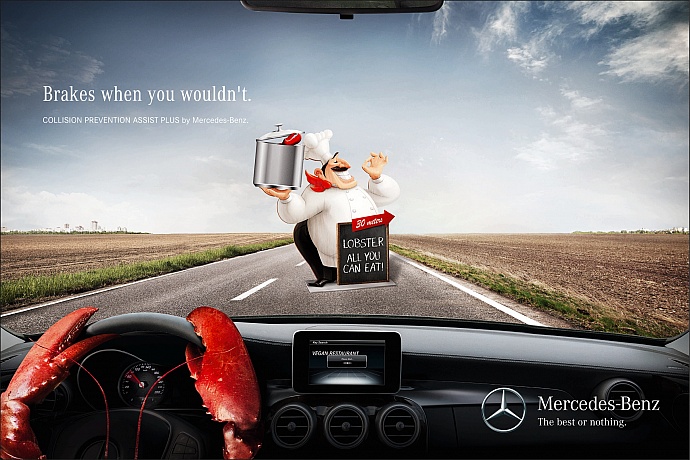 Mercedes Benz: Lobster