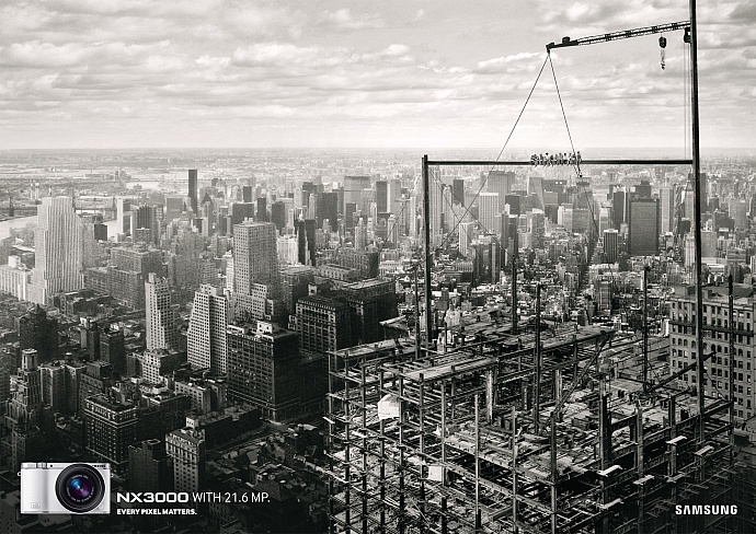 Samsung NX 3000: Workers