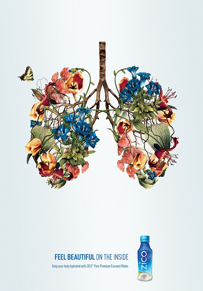 Zico Coconut Water: Lungs