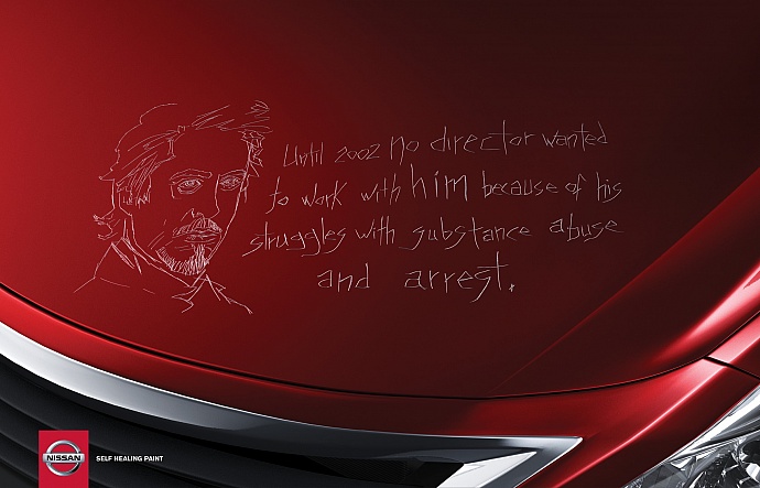 Nissan Self Healing Paint: Self healing stories - Robert