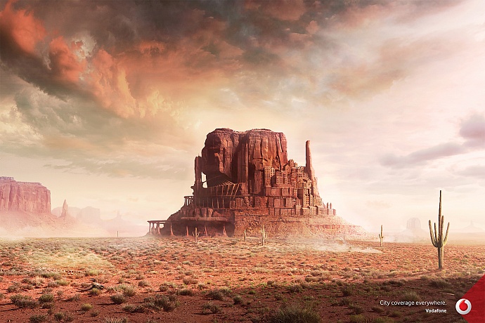 Vodafone: Desert