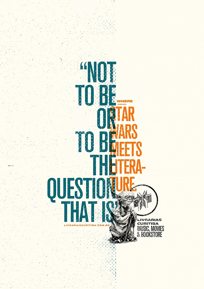 Livrarias Curitiba: Star Wars meets literature