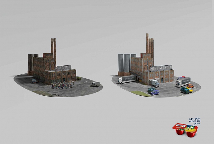 Danonino: Factory