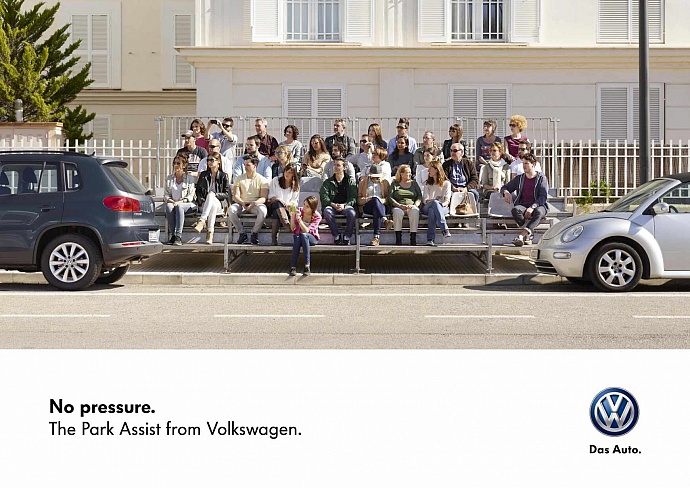 Volkswagen Park Assist: Grandstand