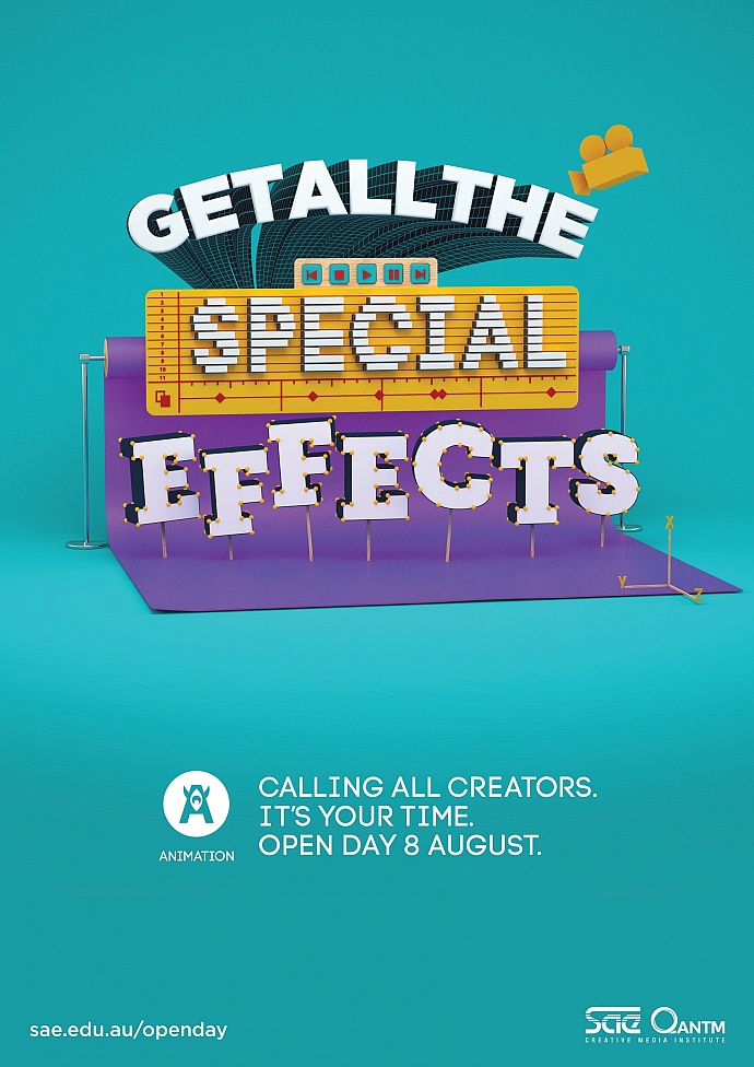 SAE QANTM Creative Media Institute: Open day - Animation