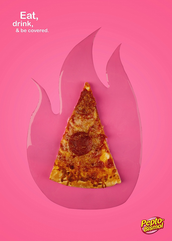 Pepto-Bismol: Pizza