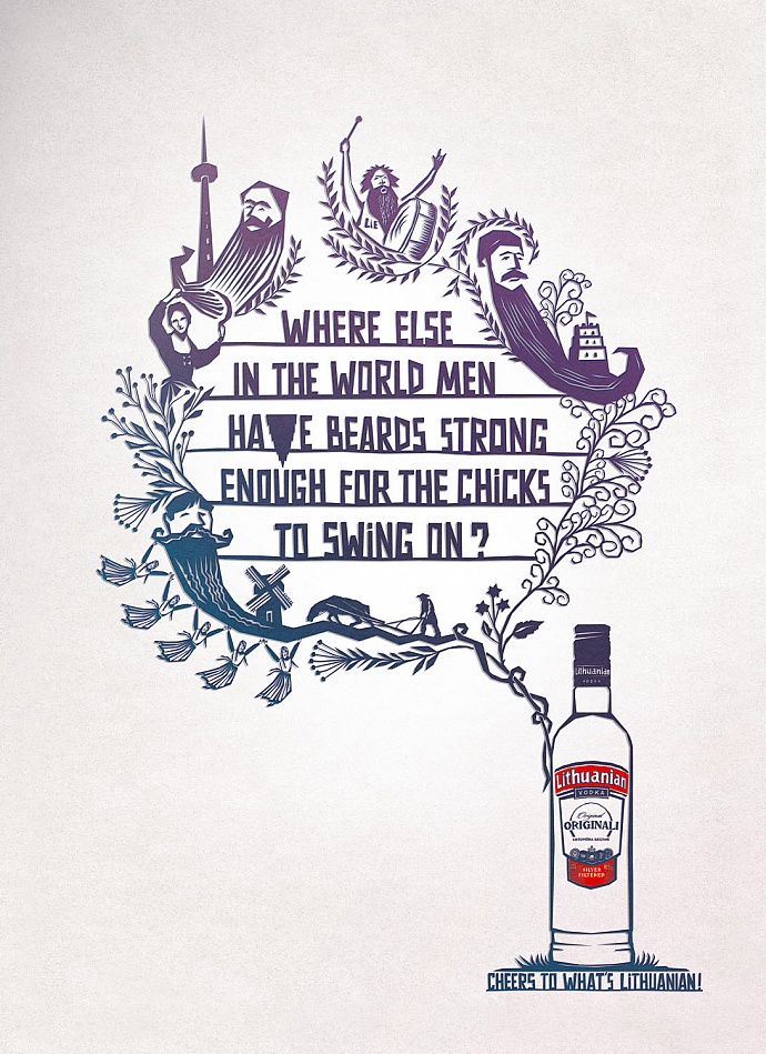 Lithuanian Vodka: Beards