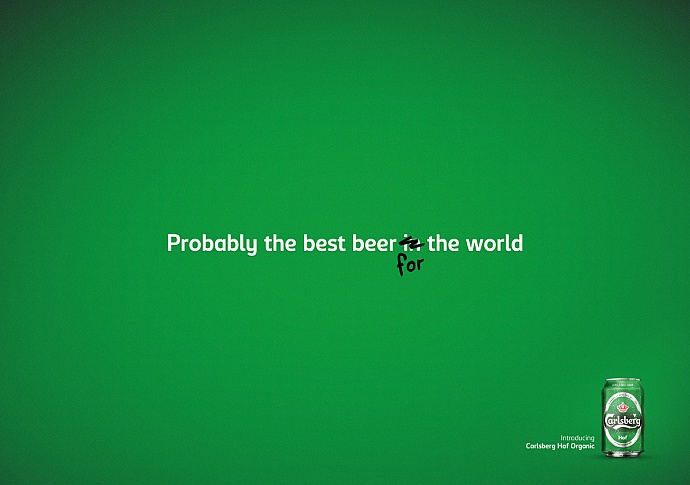 Carlsberg: The Best organic beer