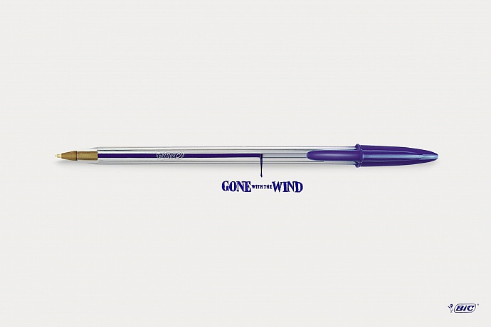 Bic: Gone with the Wind