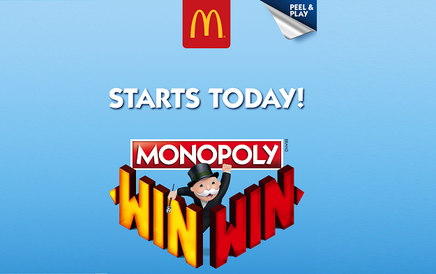 McDonald's launches "more ways to win" promotion with Monopoly