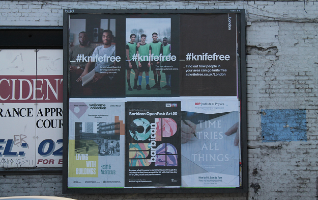 FCB Inferno and the Home Office launch new ground-up _#knifefree activations