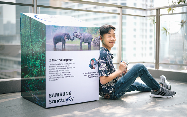 Samsung collaborates with Thai creators to launch AR wildlife sanctuary