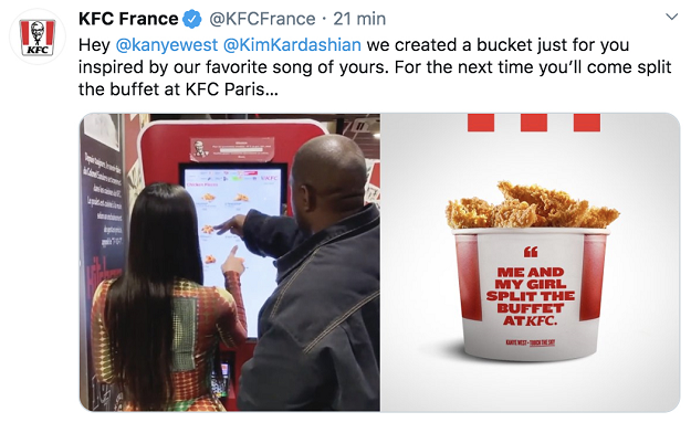 Sid Lee Paris and KFC France Pay Tribute to Kimye