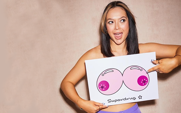 Superdrug Launch New Itty Titty Campaign To Encourage 18-35 Year Olds To check Their Breasts