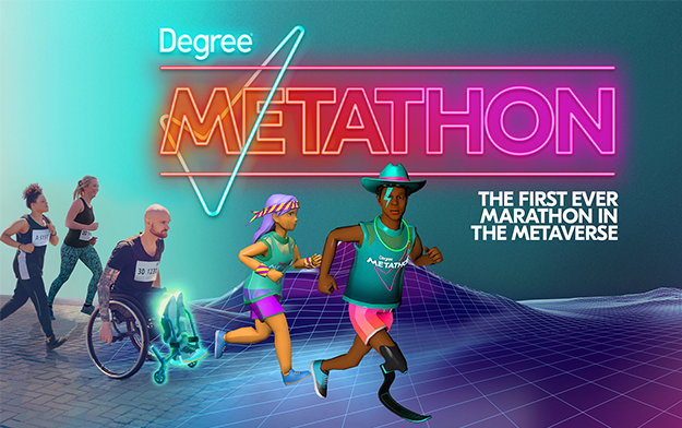 Degree&reg; Deodorant Hosts The World's-First Marathon In The Metaverse