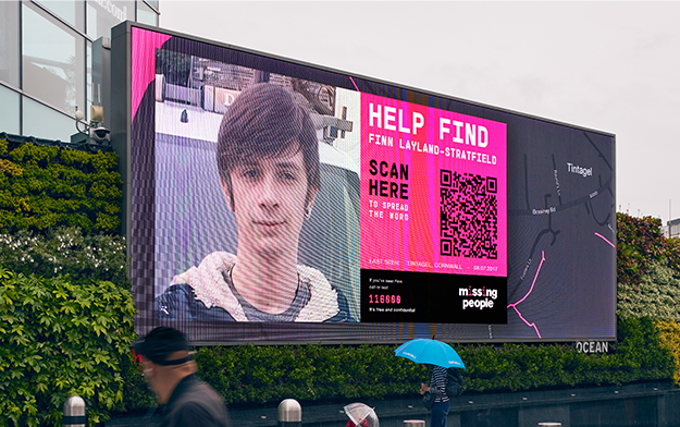 Engine Creative Reinvents Missing Person Poster For The 21st Century
